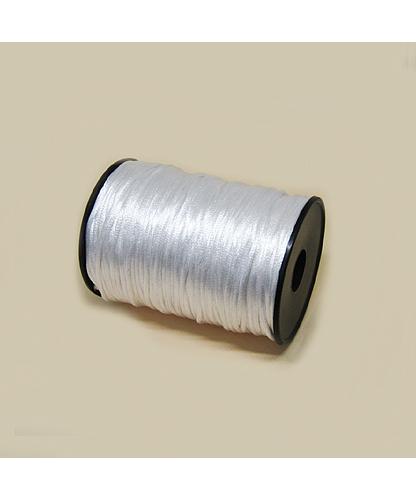 COLA DE RATON ROLLO 2MM   *100 YR BLANCO
