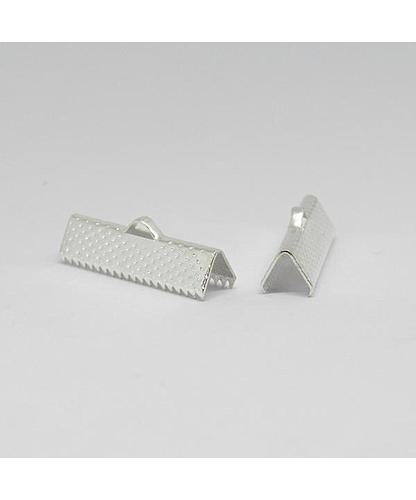 TERMINAL MALETA 25MM PLATEADO *500PCS