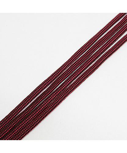 CORDON PARACORD 4MM BENDER ROJO CON NEGRO