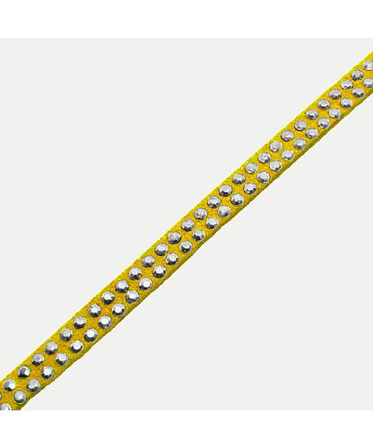 GAMUZA 2 LINEAS/TACHE 4MM AMARILLO