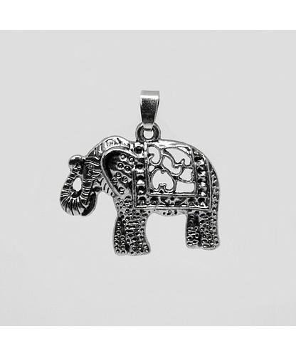 DIJE ELEFANTE PLATEADO 28*33MM