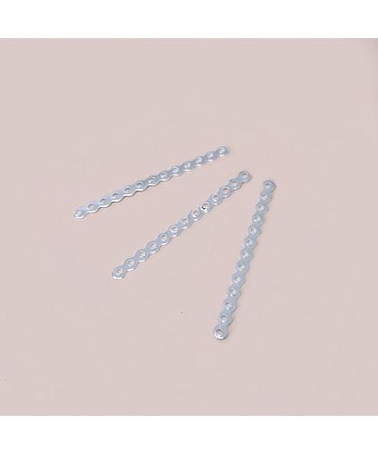 SEPARADOR ONDULADO 13 AGUJEROS *45MM PLATEADO *20PCS