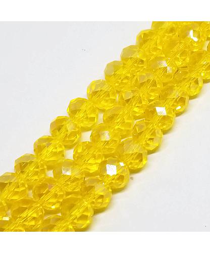 DONA CRISTAL AMARILLO TORNASOL 8*10MM