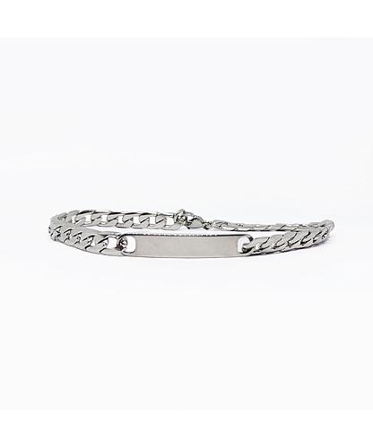 PULSERA ACERO GRABAR PEQ