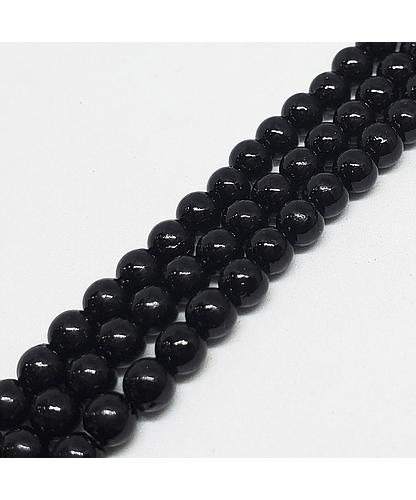 PERLA PLASTICA NEGRO 10M