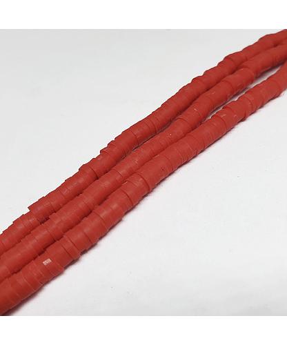 PUKA ROJO OSCURO 4MM