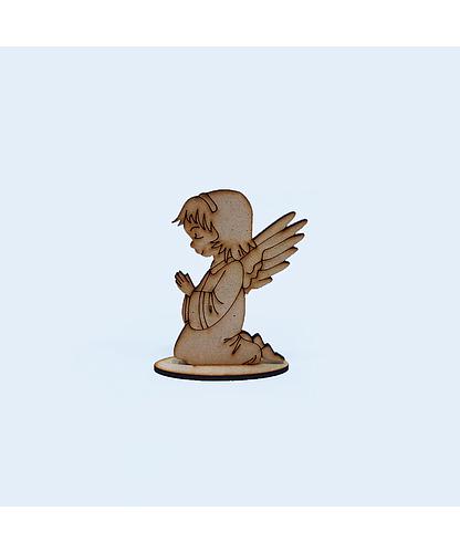 ANGEL CON BASE MDF 9.6*6.4CM *3MM