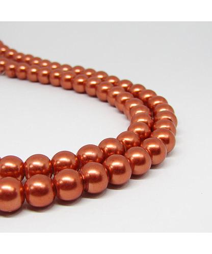 PERLA ACRILICA 8MM       BRONCE O39