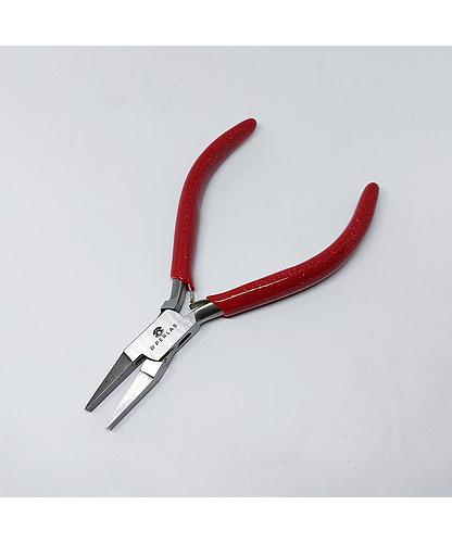 PINZA PUNTA PLANA ACERO INOXIDABLE