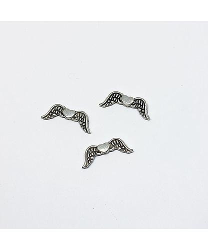 PEWTER SEPARADOR ALAS CORAZON 35155 7*20MM 655PCS