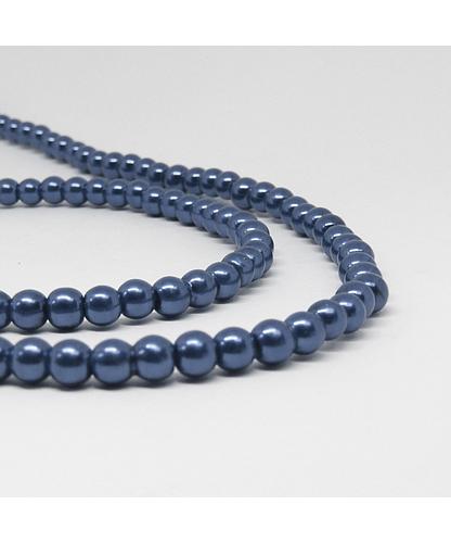 PERLA ACRILICA 6MM        AZUL O54