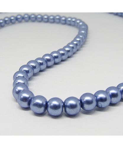 PERLA ACRILICA 6MM AZUL INDIGO