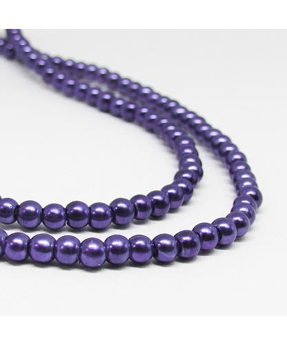 PERLA ACRILICA 4MM MORADO OSCURO #50